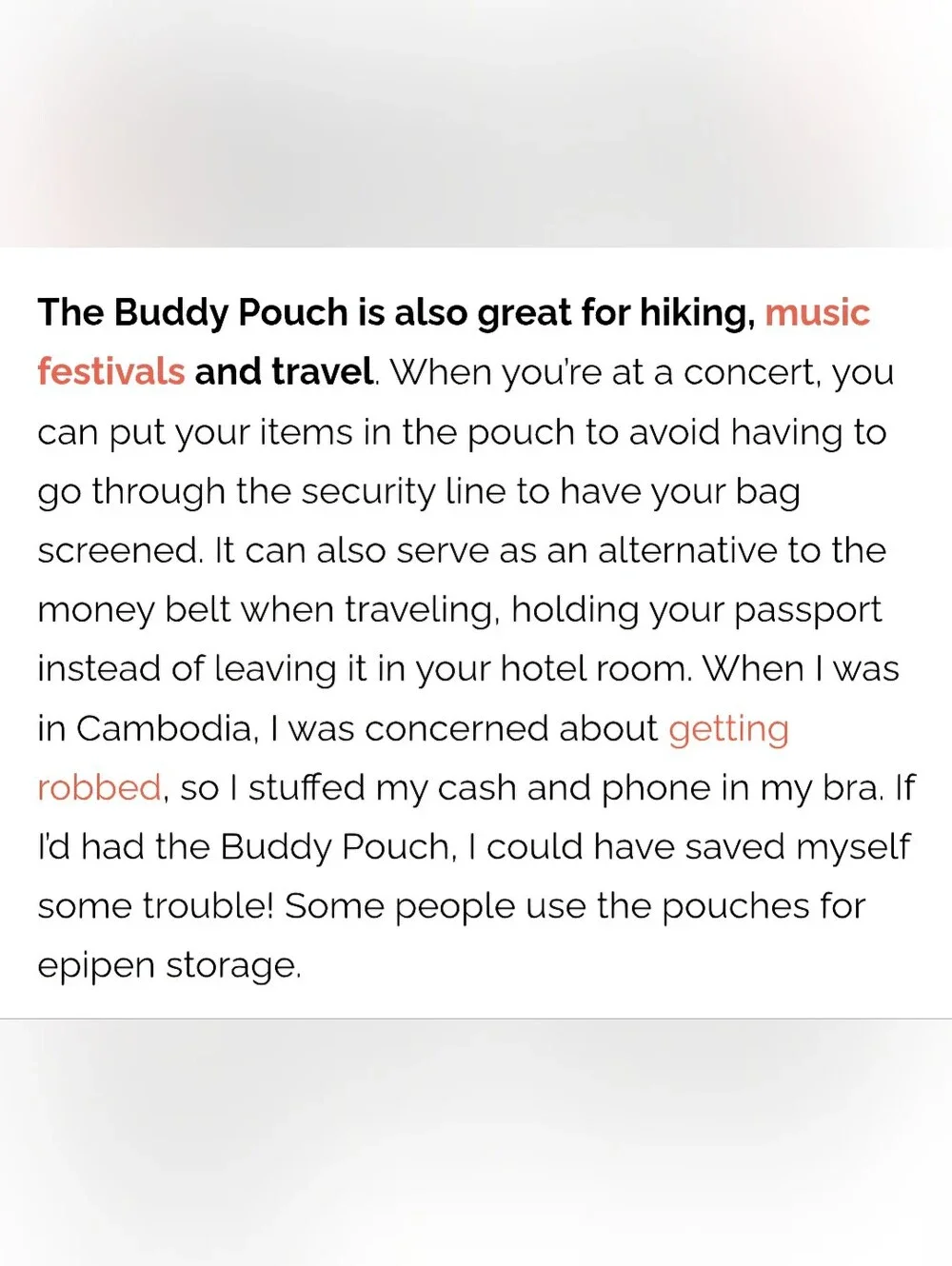 Buddy Pouch For Phones & Accessories. Set Of Two. New Without Tags. Never Used.